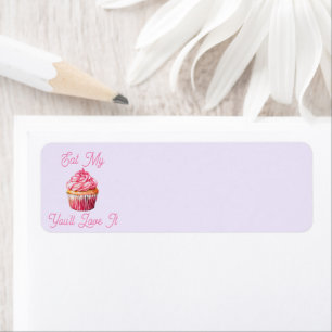 Eat My Muffin Return Address Sticker