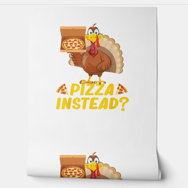 Eat pizza instead of turkey on Thanksgiving  Wallpaper (Unrolling)
