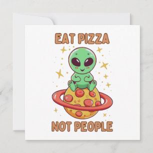 Eat pizza not people