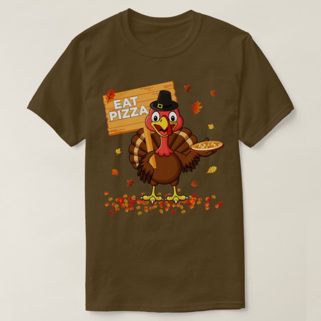 Eat Pizza T-Shirt (Design Front)