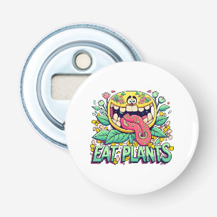 Eat Plants Bottle Opener