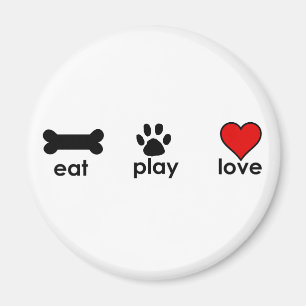Eat.Play.Love. Magnet