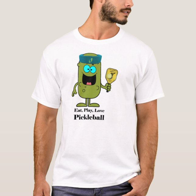 Eat, Play, Love Pickleball T-Shirt (Front)