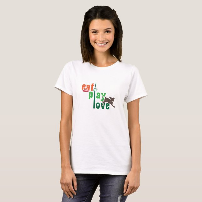 eat play love T-Shirt (Front Full)