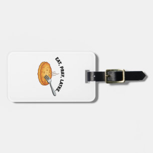 Eat Pray Latke Jewish Hanukkah Latke Lovers Luggage Tag