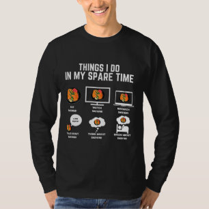Eat Sashimi Sliced Raw Fish Things I Do In My Spar T-Shirt