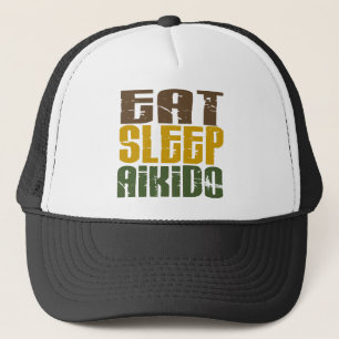 Eat Sleep Aikido 1 Trucker Hat