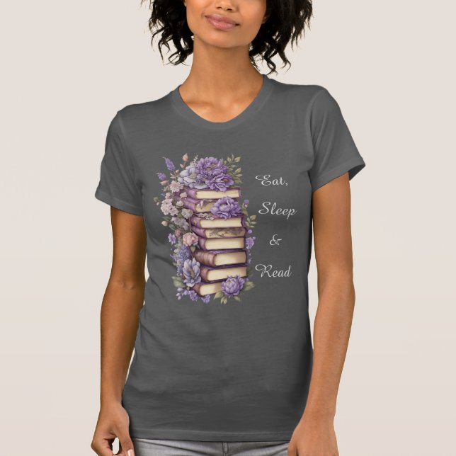 Eat Sleep and Read T-Shirt (Front)