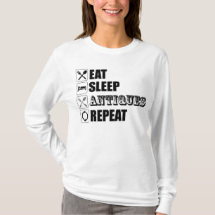 Eat. Sleep. Antiques. Repeat T-Shirt