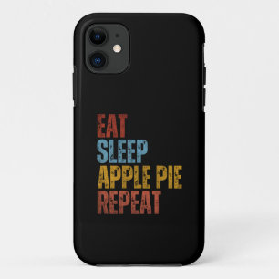 EAT SLEEP APPLE PIE REPEAT Case-Mate iPhone CASE