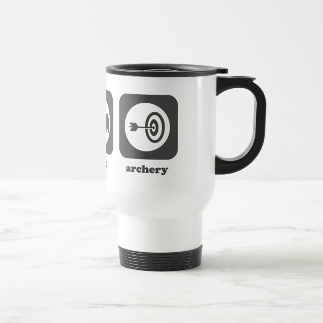 Eat. Sleep. Archery. Mug (Right)