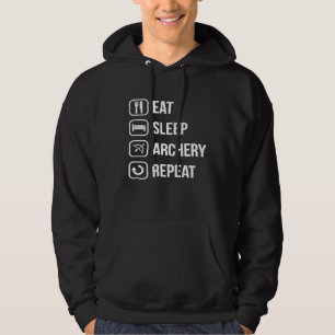 Eat Sleep Archery Repeat 1 Hoodie