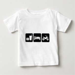 Eat Sleep ATV Baby T-Shirt
