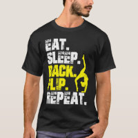 Eat Sleep Back Flip Repea Gymnastics  Gymnast