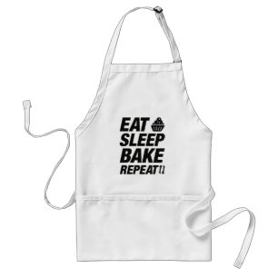 Eat Sleep Bake Repeat Standard Apron