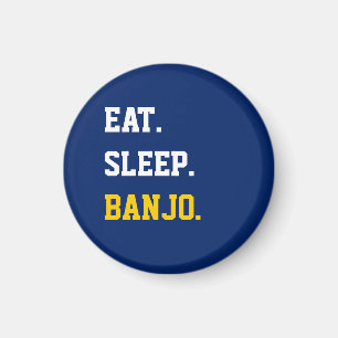 Eat Sleep Banjo Magnet