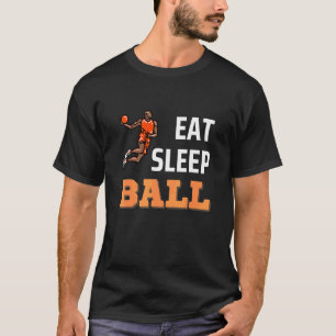 Eat Sleep Basketball Basketball Player Dunk T-Shirt