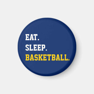 Eat Sleep Basketball Magnet