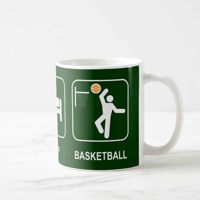 Eat Sleep Basketball Mug (Right)