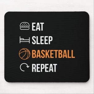 Eat Sleep Basketball Repeat  Basketball  Mouse Pad