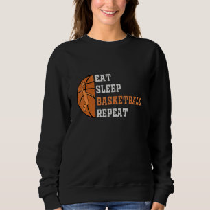 Eat Sleep Basketball Repeat basketball player Men  Sweatshirt