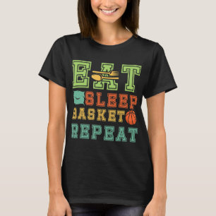 Eat. Sleep. Basketball. Repeat. Basketball Youths T-Shirt