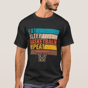 Eat. Sleep. Basketball. Repeat. Basketball Youths  T-Shirt