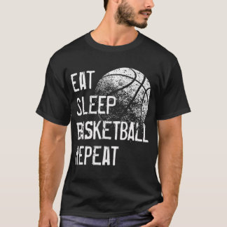 Eat Sleep Basketball Repeat Shirt For Men Women Gi