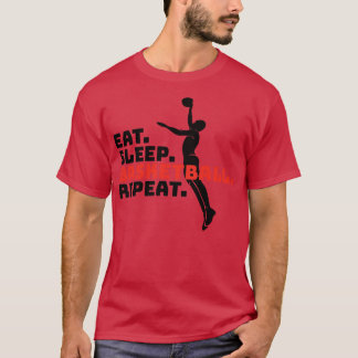 EAT SLEEP BASKETBALL REPEAT T-Shirt