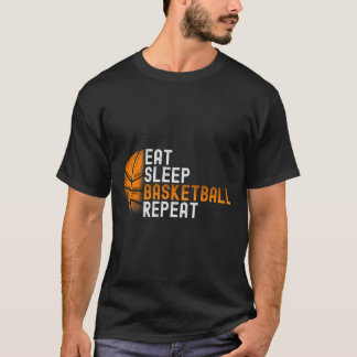 Eat Sleep Basketball Repeat T-Shirt