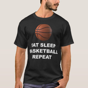 Eat Sleep Basketball Repeat T-Shirt