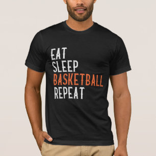 Eat Sleep Basketball Repeat T-Shirt