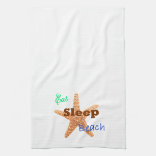 Eat Sleep Beach - Kitchen Towel