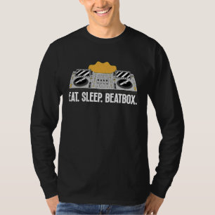 Eat Sleep Beatbox Beatboxing  Beatboxer Music Grap T-Shirt