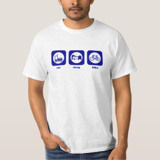 Eat. Sleep. Bike. T-shirt