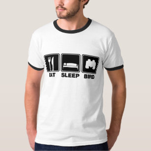 Eat Sleep Bird (bins) T-Shirt