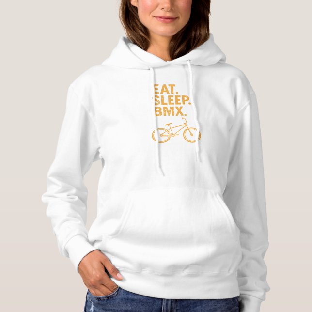 Eat, Sleep, BMX Hoodie (Front)