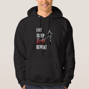 Eat Sleep Bmx Repeat Bicycle Bike Motocross _4 Hoodie