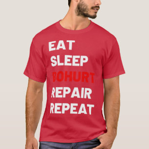 Eat Sleep Bohurt Vk Armoured full contact T-Shirt