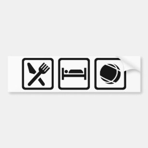 Eat sleep Boule Bumper Sticker