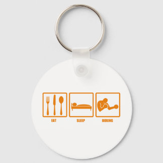 Eat Sleep Boxing Key Ring