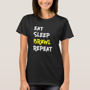 Eat Sleep Brawl Repeat Gamer Gamer Game Kid's Star T-Shirt