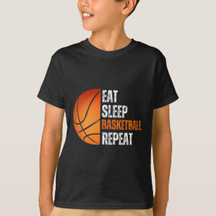 Eat Sleep Bysketbyll Repeat Gift For Bysketbyll Fa T-Shirt