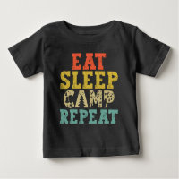 Eat Sleep Camp Repeat Camping Lover