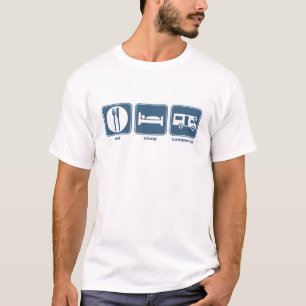 eat, sleep, campervan T-Shirt