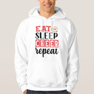 Eat Sleep Cheer Repeat T-shirt_089 Hoodie