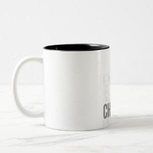 Eat Sleep Chess Repeat Player Board Kids Boy Game Two-Tone Coffee Mug