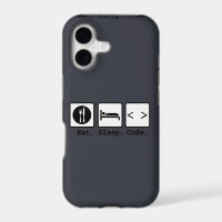 eat sleep code Nerd Wear