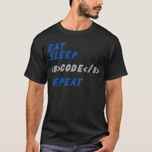Eat Sleep Code Repeat T-Shirt
