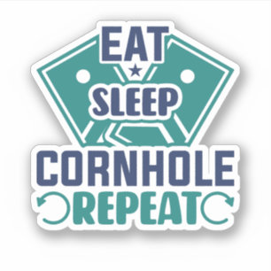 Eat Sleep Cornhole Repeat, Cornhole Player 